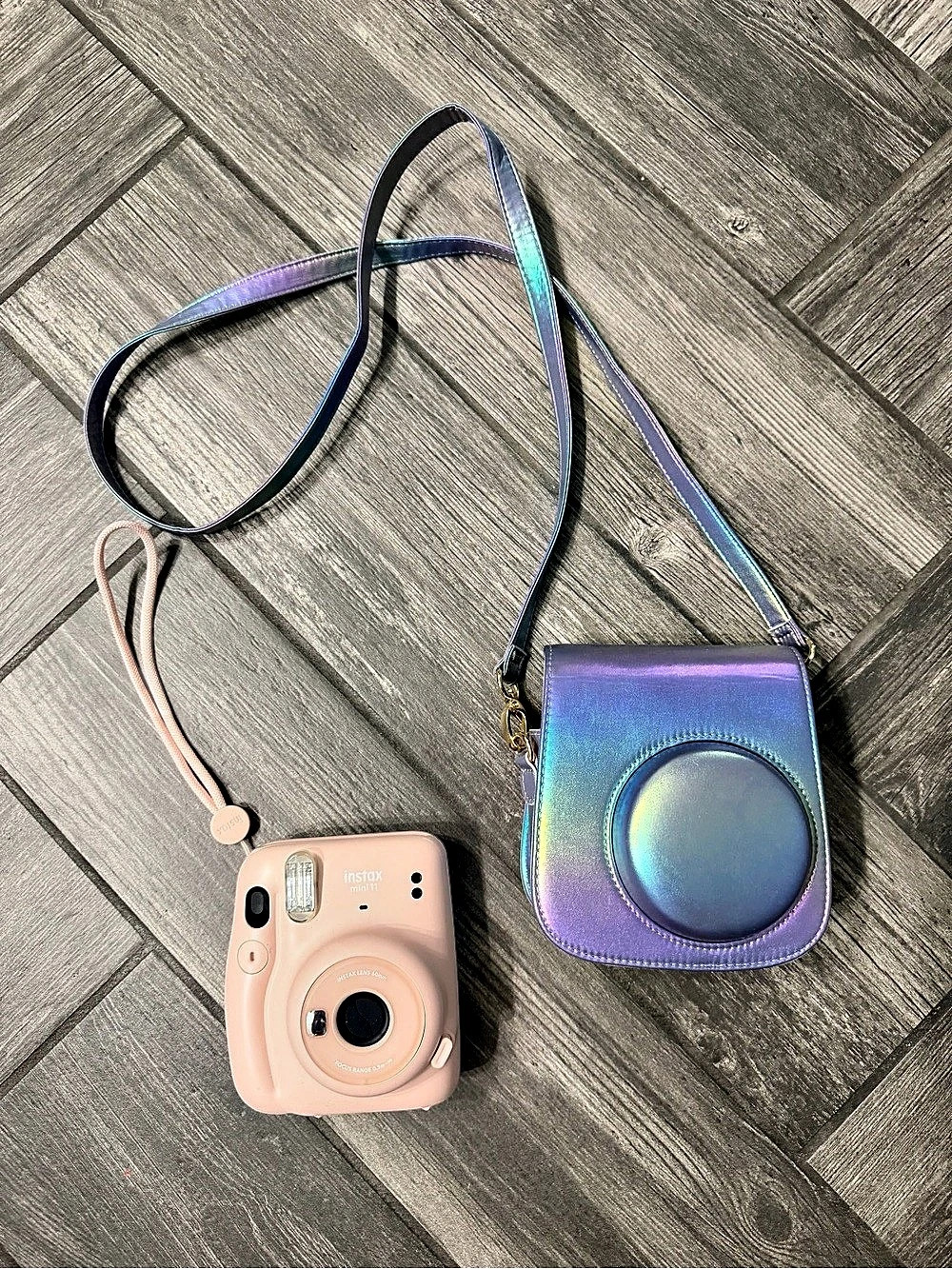 Fujifilm Instax Mini 7+ + Instant Camera Set Pink & Purple